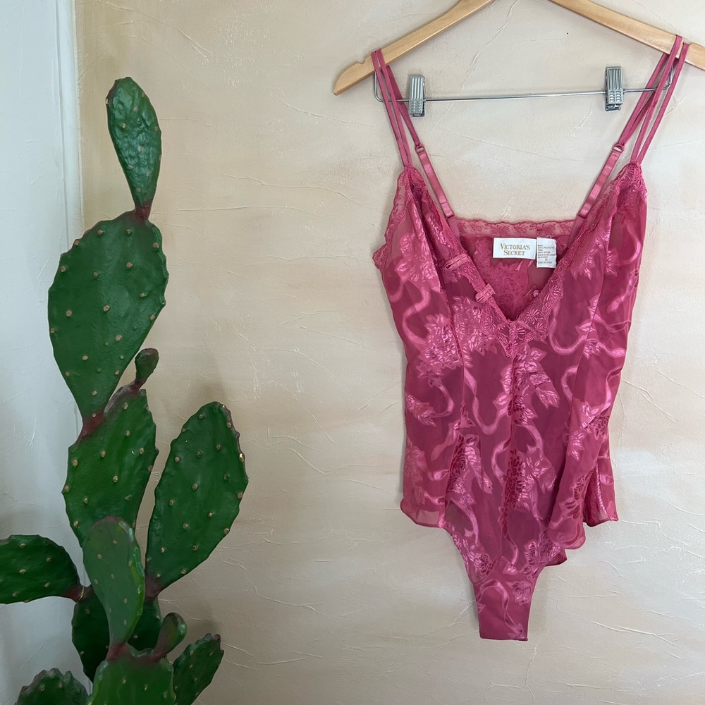 vintage victoria’s secret teddy lingerie